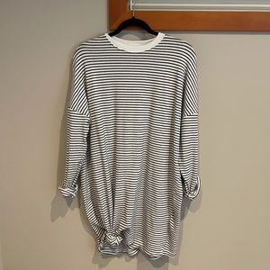 Missguided oversized striped dress